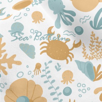 Lovely Underwater World Micro Fleece