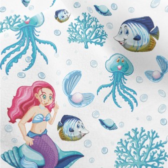 Jellyfish Mermaid Micro Fleece