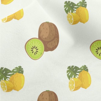 Kiwi And Lemon Micro Fleece