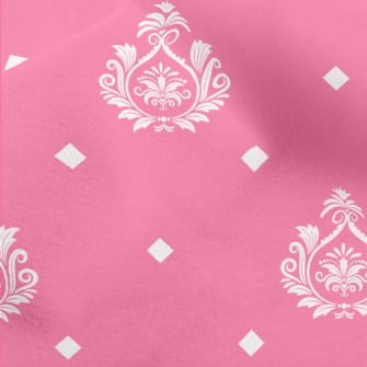 Royal Ornate Flowers Micro Fleece