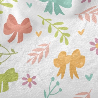 Butterfly Flower World Minky