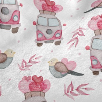 Love Gift Home Delivery Car Minky