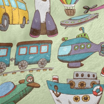 Sea, Land And Air Transportati Minky