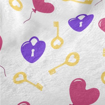 Love Lock Key Minky