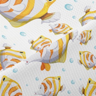 Pout Striped Fish Piqué