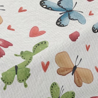 Love Flying Butterfly Piqué