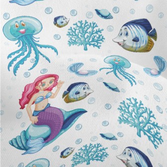 Jellyfish Mermaid Lightweight Performance Linen