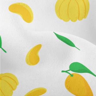 Peel Sweet Oranges Lightweight Performance Linen