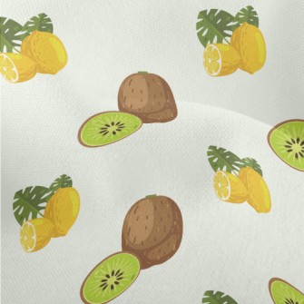 Kiwi And Lemon Lightweight Performance Linen
