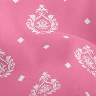 Royal Ornate Flowers Lightweight Performance Linen