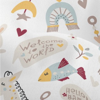 Welcome Baby Bedside Toys Lightweight Performance Linen