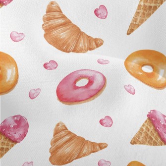 Delicious Ice Cream Horns Lightweight Performance Linen
