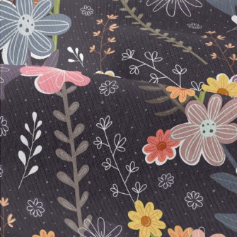 Childlike Fantasy Flowers Modern Jersey