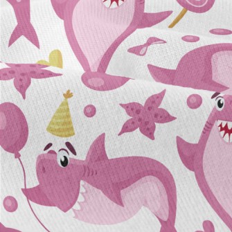 Cute Shark Family Modern Jersey