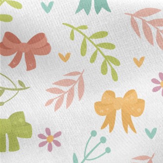 Butterfly Flower World Jersey Backed Fleece