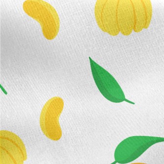 Peel Sweet Oranges Jersey Backed Fleece