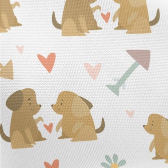 Love At First Sight Dog Pongee