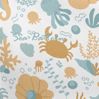 Lovely Underwater World Pongee