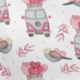 Love Gift Home Delivery Car Pongee