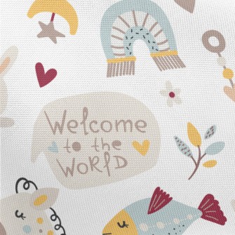 Welcome Baby Bedside Toys Pongee