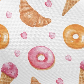 Delicious Ice Cream Horns Pongee