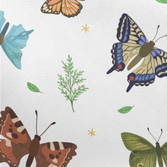 Butterflies Fluttering Pongee