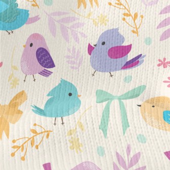 Gentle Bow Bird Stretch Jersey