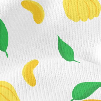 Peel Sweet Oranges Stretch Jersey