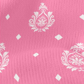 Royal Ornate Flowers Stretch Jersey