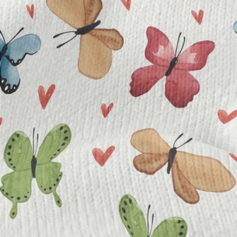 Love Flying Butterfly Stretch Jersey