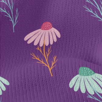 Mysterious Bicolor Branch Flow Stretch Jersey
