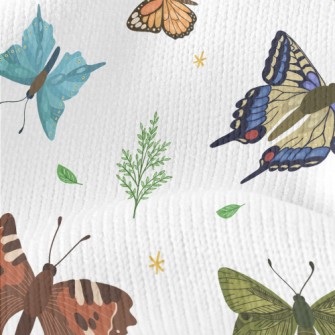 Butterflies Fluttering Stretch Jersey