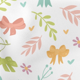 Butterfly Flower World Lightweight Cotton Poplin