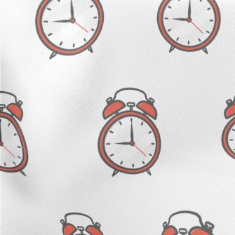 Accurate Time Small Alarm Cloc Lightweight Cotton Poplin