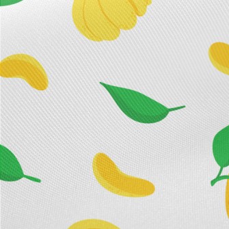 Peel Sweet Oranges Midweight Cotton Poplin