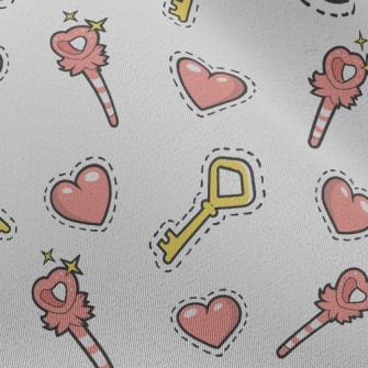 Love Magic Wand Key Chiffon