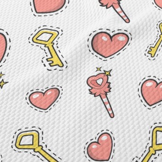 Love Magic Wand Key Birdseye Piqué