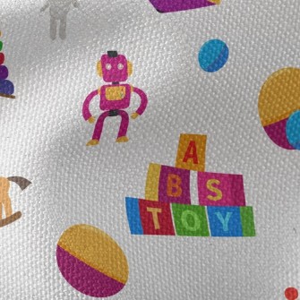 Colorful Playroom Toys Waterproof Canvas