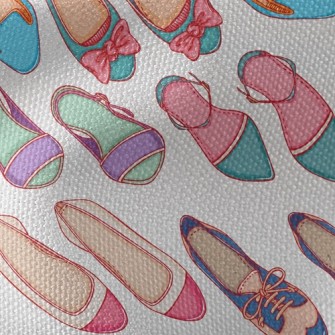 Elegant Shoes Sandals Waterproof Canvas