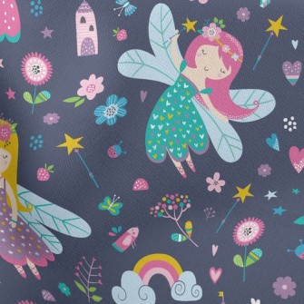Fairy Tale World Flower Fairy Stretch Ponte