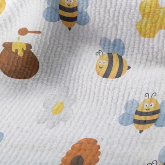 Industrious Bees Collecting Ne Terry