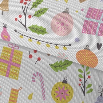 Warm Christmas Tree Charm Waterproof Oxford