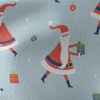 Kind Santa Claus Waterproof Canvas