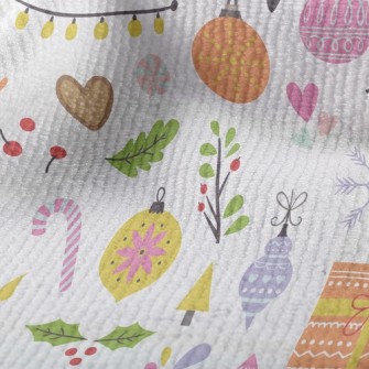 Warm Christmas Tree Charm Terry