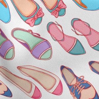Elegant Shoes Sandals Stretch Ponte