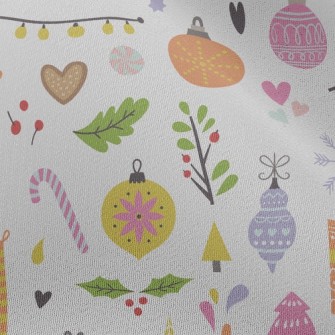 Warm Christmas Tree Charm Chiffon