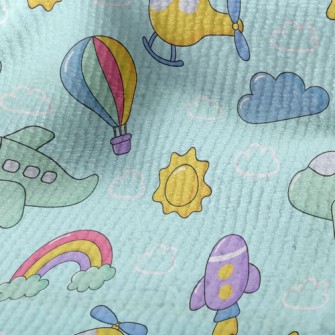 Helicopter Airplane Rocket Terry