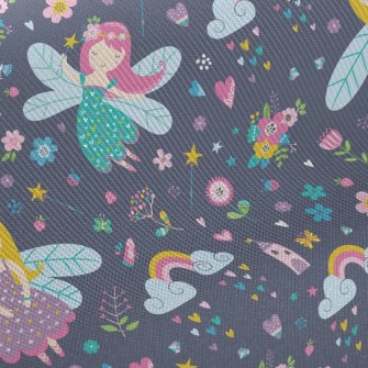 Fairy Tale World Flower Fairy Twill