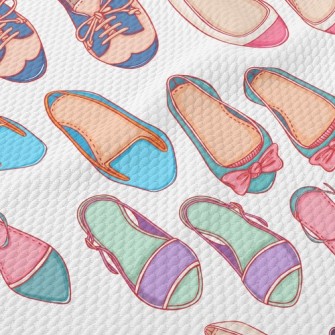 Elegant Shoes Sandals Birdseye Piqué
