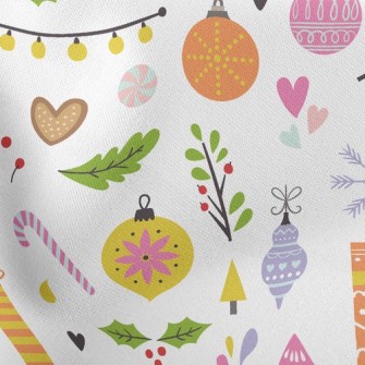 Warm Christmas Tree Charm Stretch Ponte